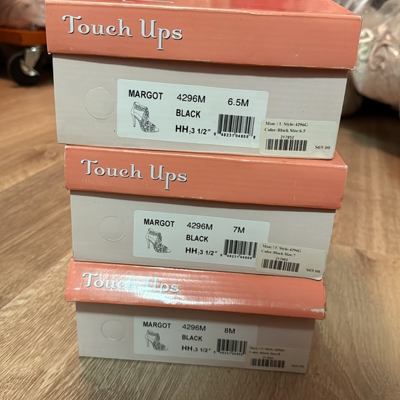 Sexy laces women black high heels in sizes 6.5, 7, and 8 available. BRAND NEW - Picture 7 of 7